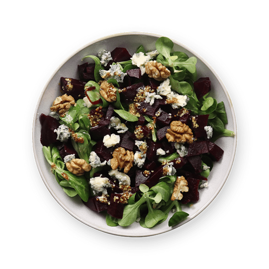 Beet, Blue Cheese & Walnut Salad