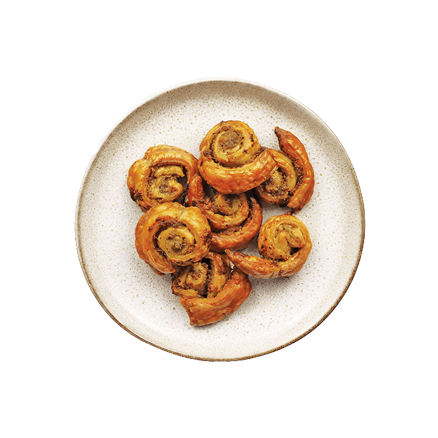 Roulés au pesto