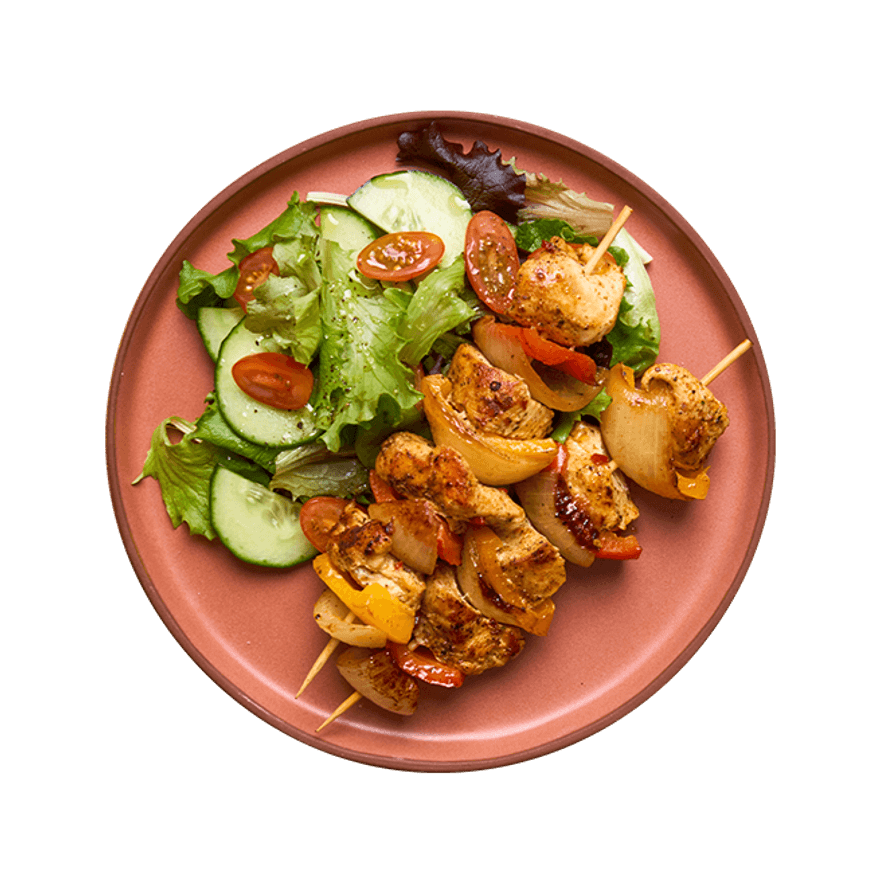 Brochettes de poulet grillées à la mexicaine