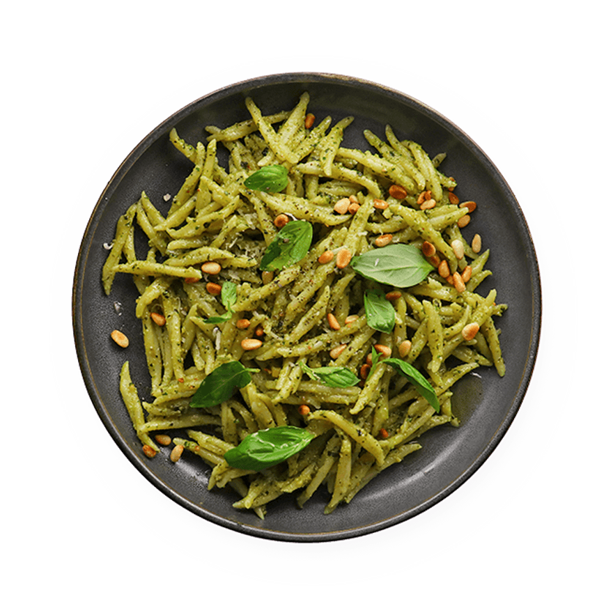 Pasta au pesto maison