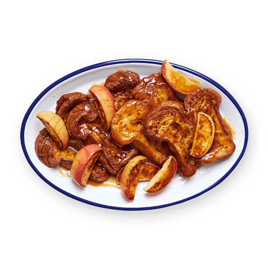 Pain perdu aux pommes & caramel