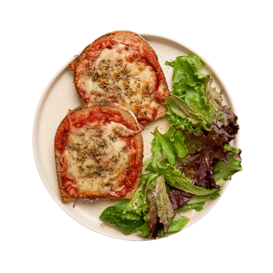 Tartine façon pizza pepperoni