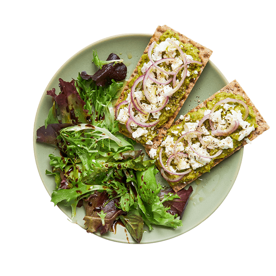 Tartines avocat & feta