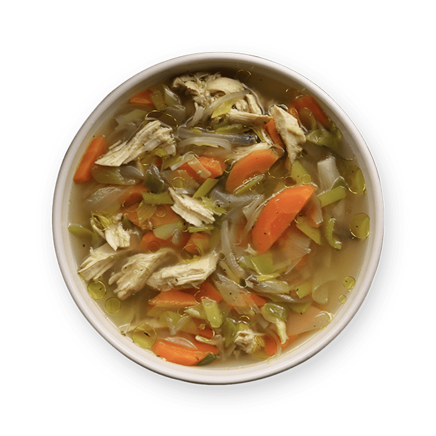 Jow - Recette : Bouillon légumes & poulet