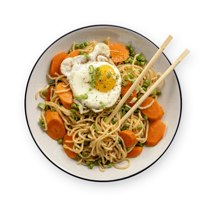 Veggie noodles ramen