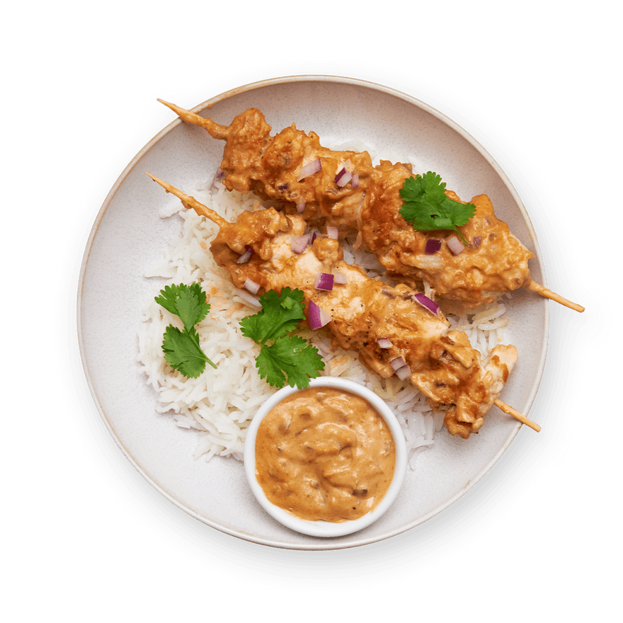 Poulet satay