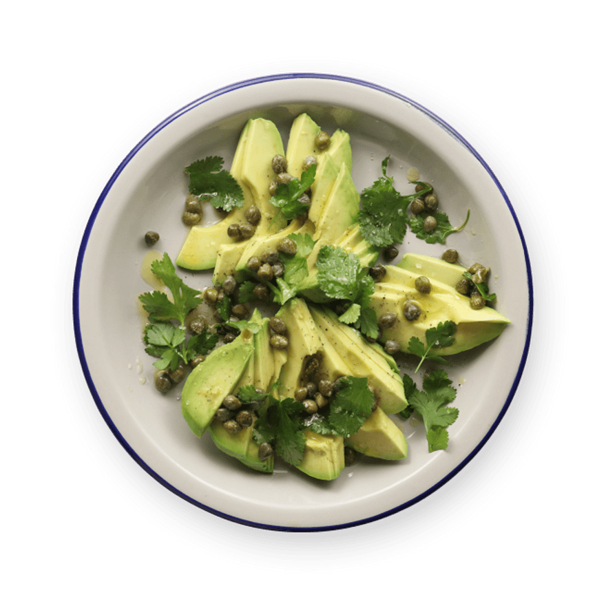 Avocado, Parsley and Caper Salad