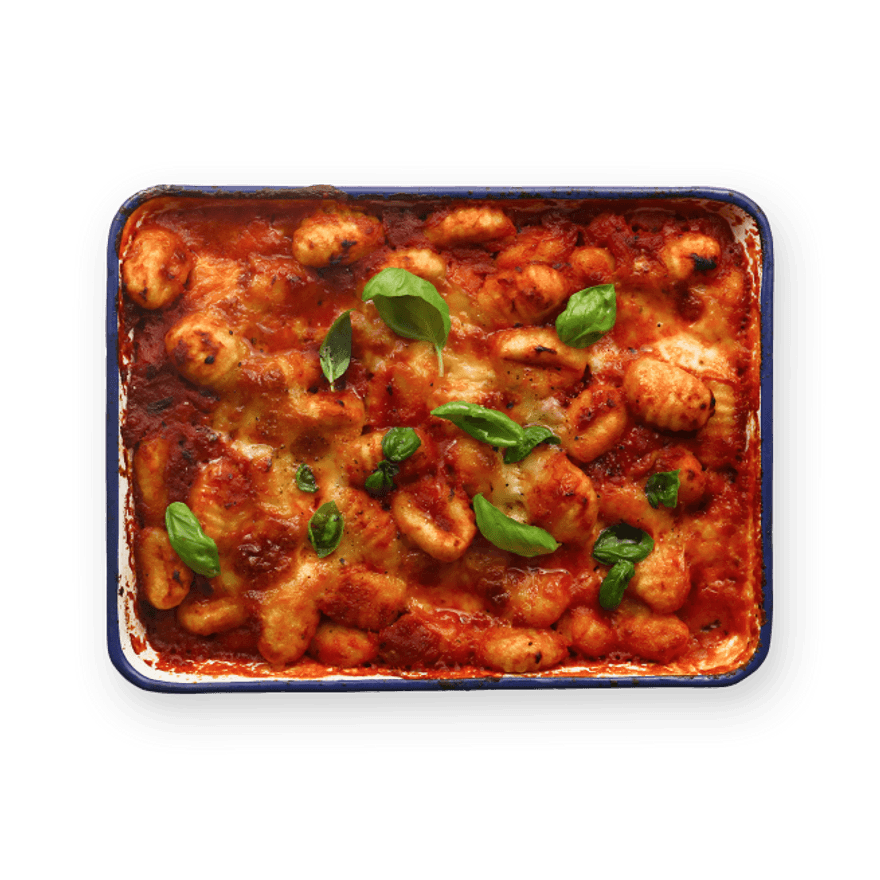 Gnocchi Casserole with Mozzarella