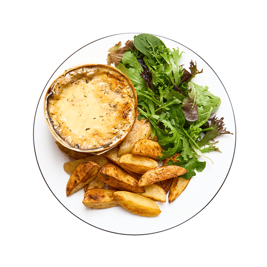 Mont d'Or rôti & potatoes