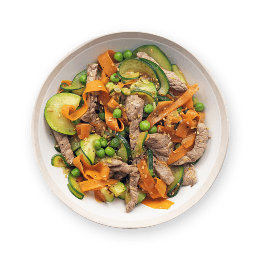 Beef & Crunchy Veg Wok