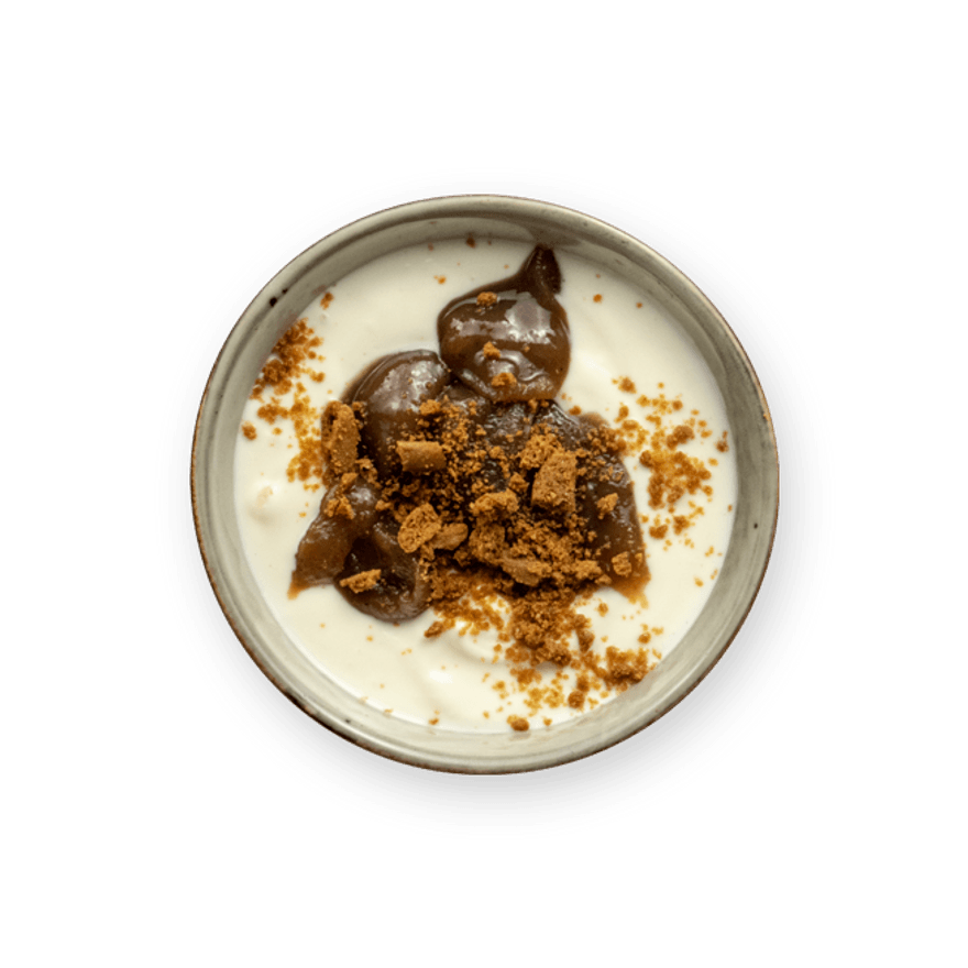Jow - Recette : Fromage blanc & crème de marron