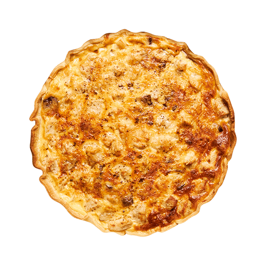 Quiche champignon & poulet