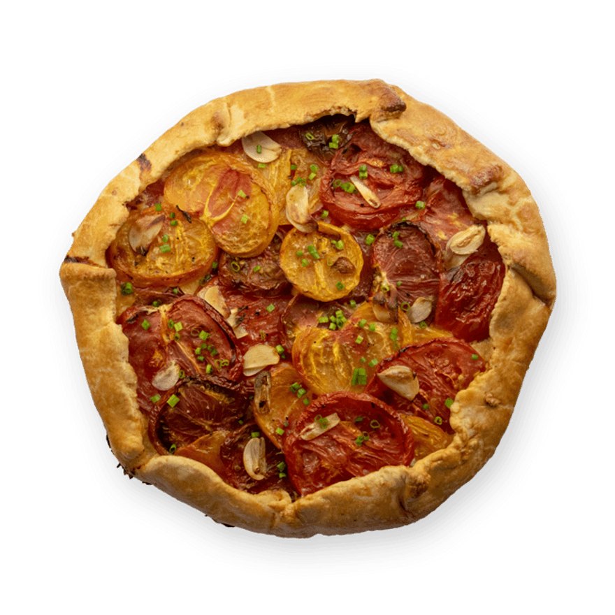 Tarte fine à la tomate - Régal