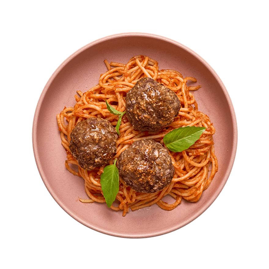 Boulettes à la bolognaise au air-fryer