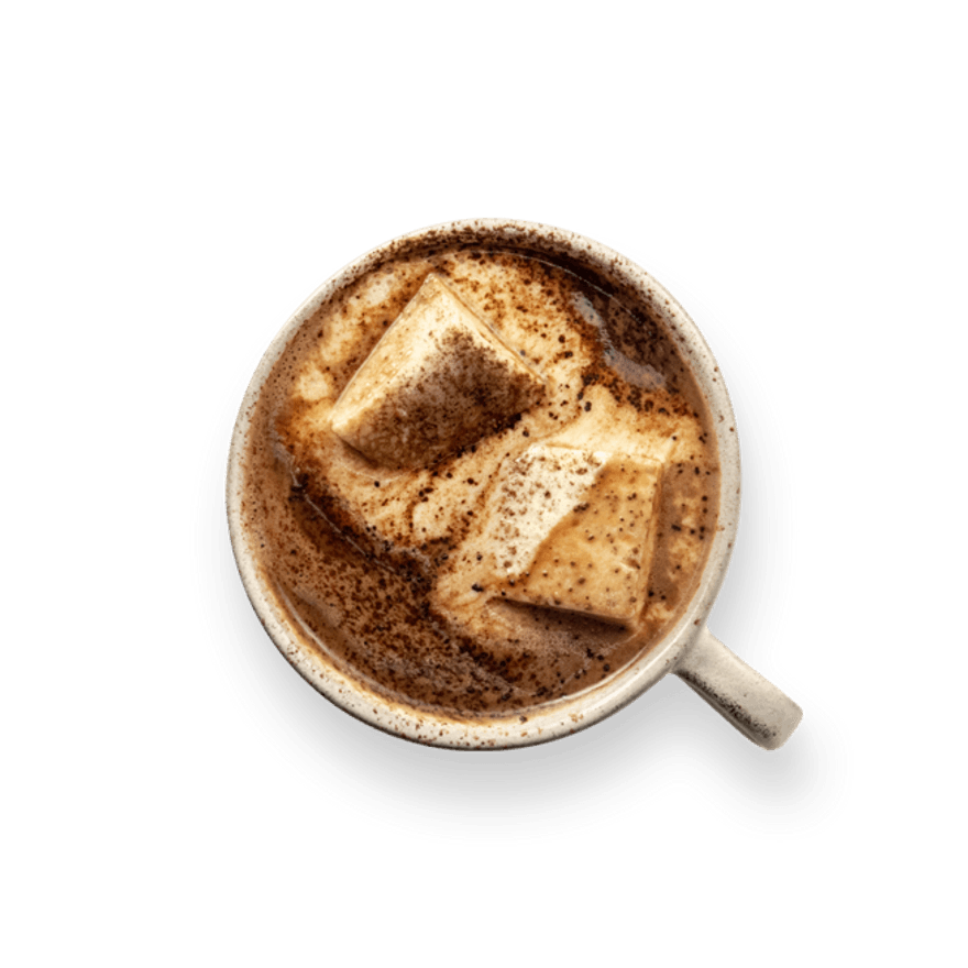 Chocolat chaud aux marshmallows - Recette