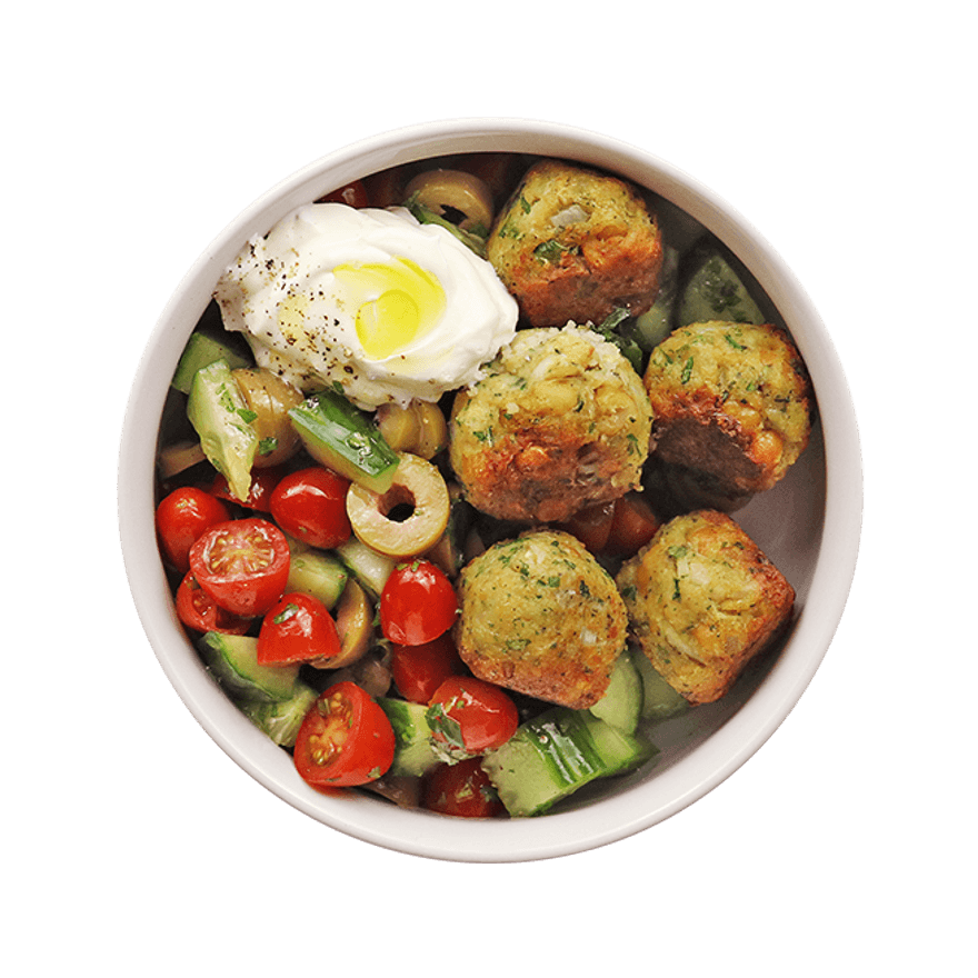 Falafel summer bowl