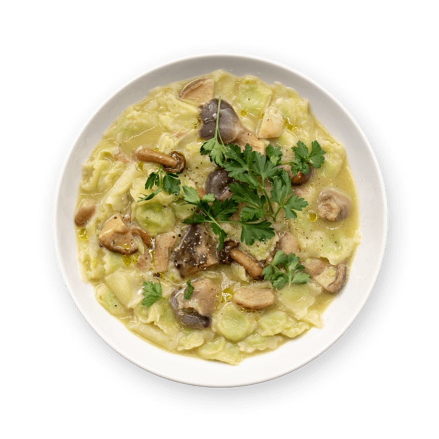 Soupe aux raviolis - Je Cuisine