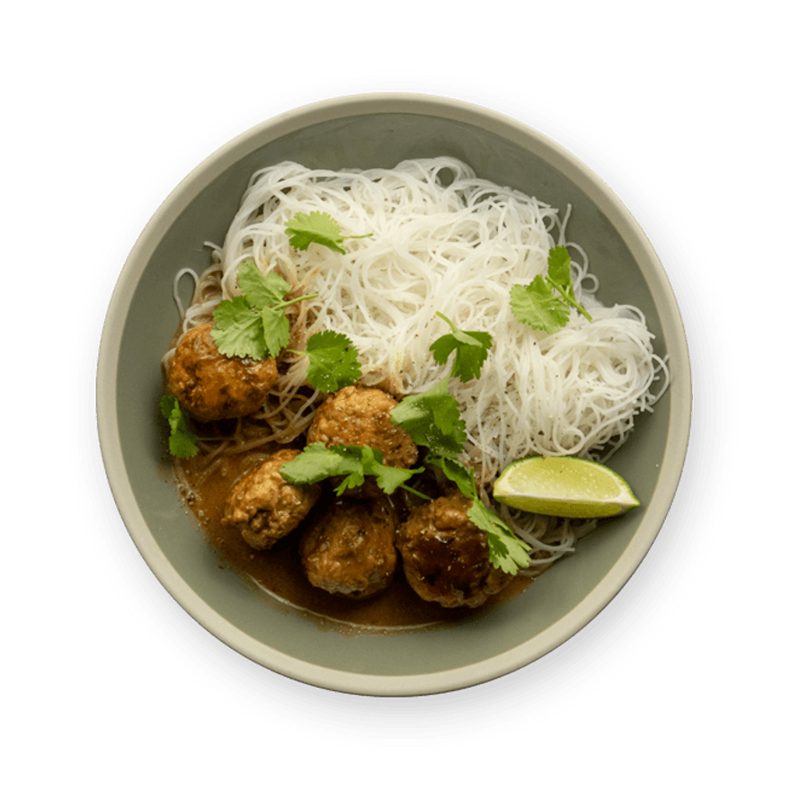 Thai Chicken Meatballs