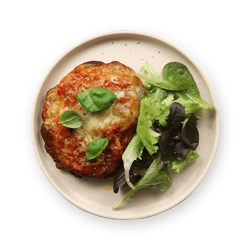 Speedy Chicken Parm & Salad