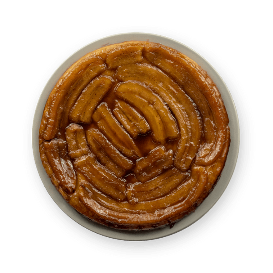 Tarte tatin à la banane