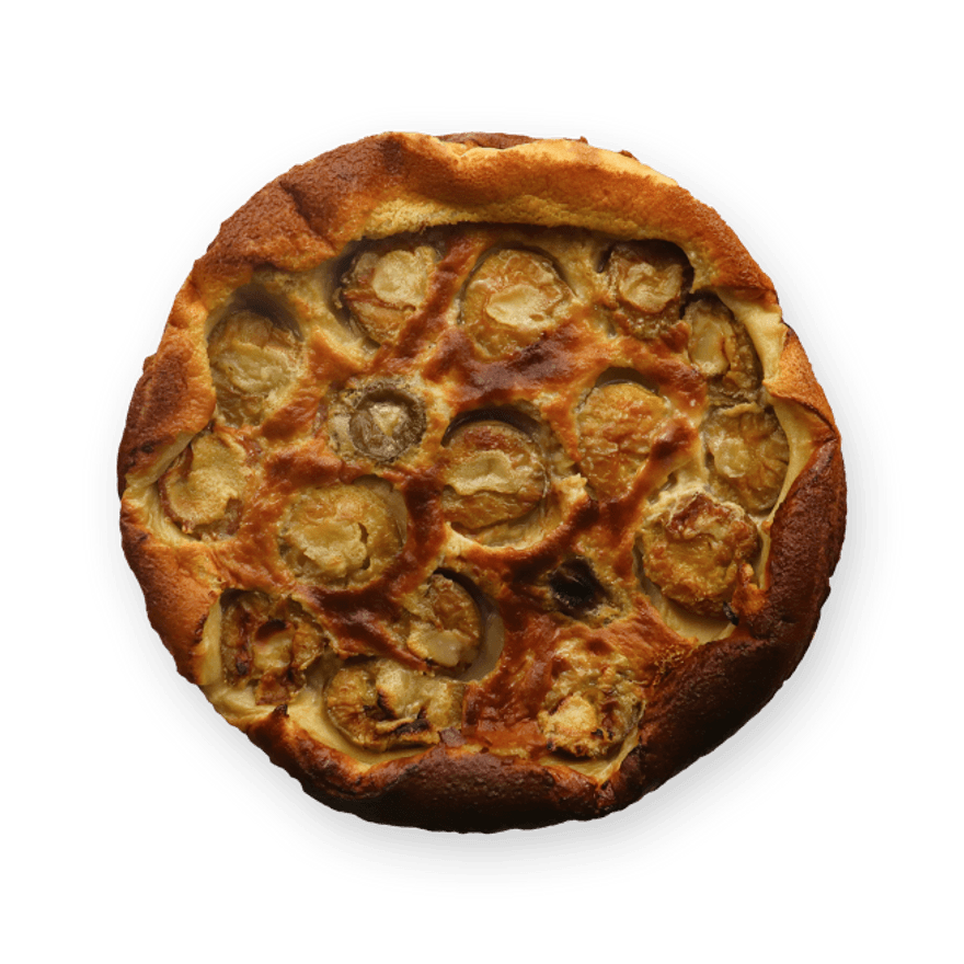 Clafoutis aux prunes