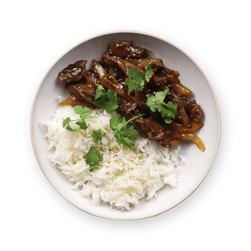 Jow - Recette : Nouilles de riz & porc sauté