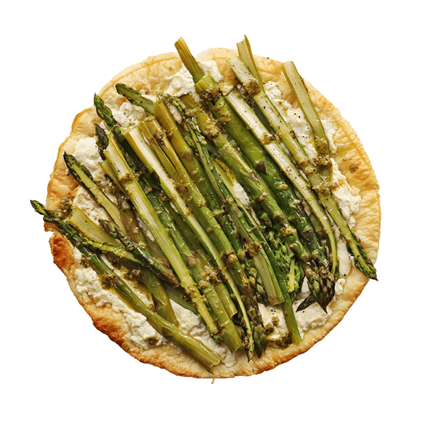 Tarte fine aux asperges