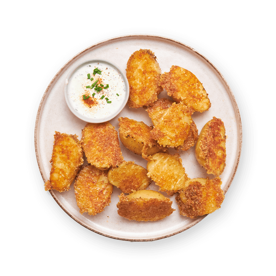 Pommes de terre croustillantes au parmesan