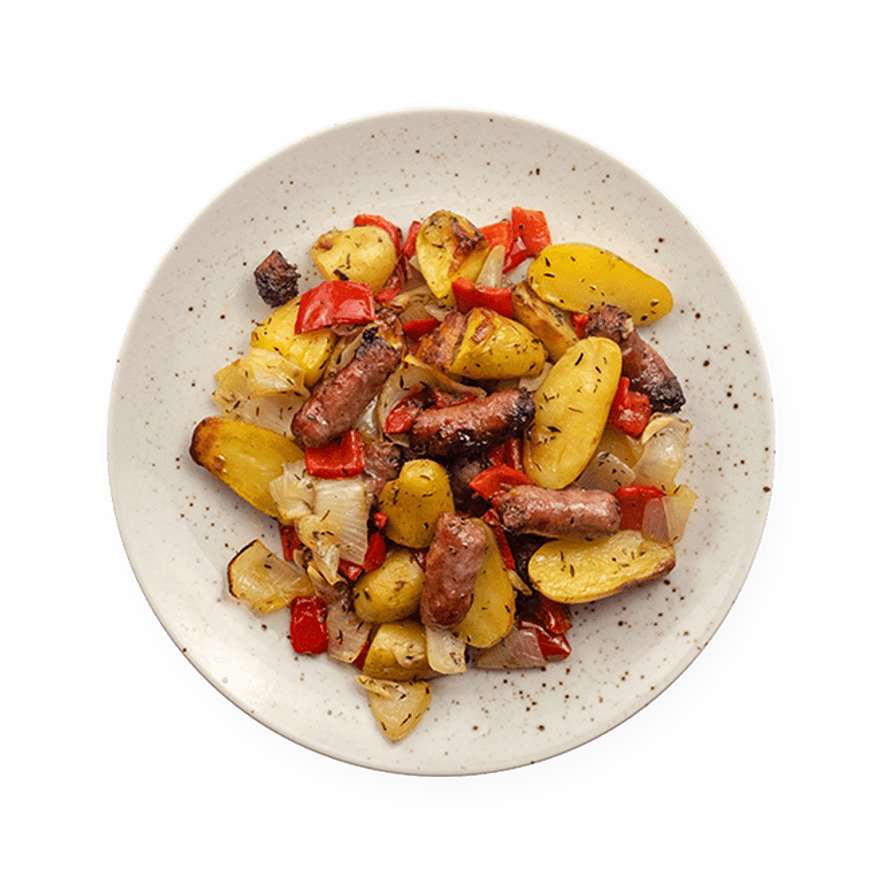 Chipo & légumes rôtis