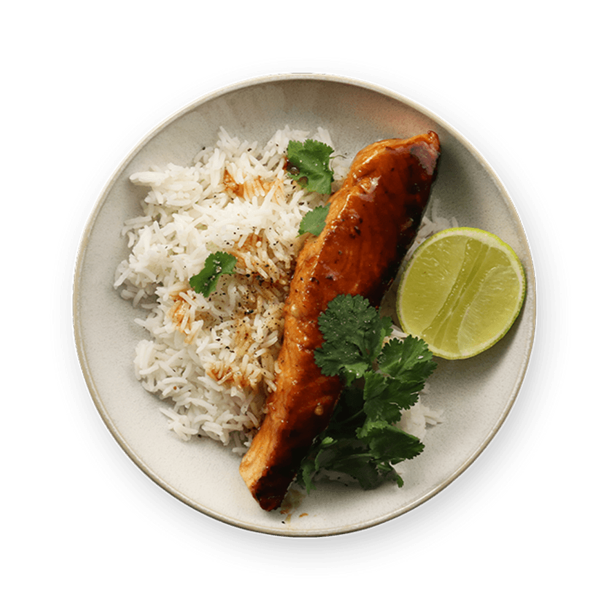 Saumon mariné & riz