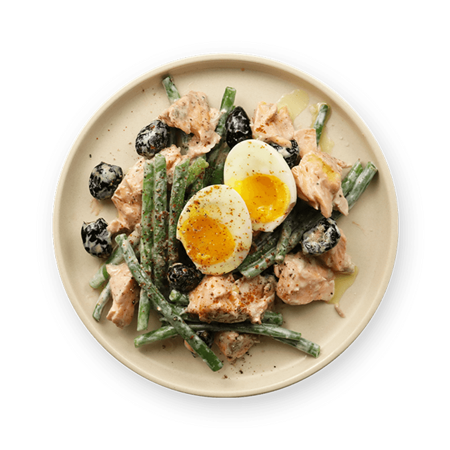 Salade saumon façon niçoise