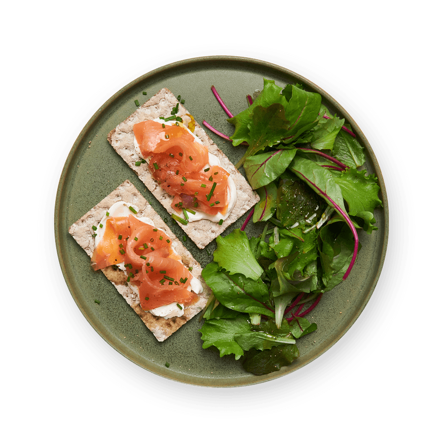 Jow - Recette : Tartine saumon fumé & fromage frais