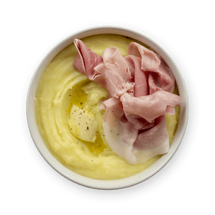 Purée maison & jambon