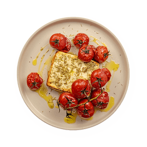 Roasted feta & tomatoes