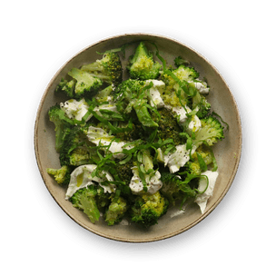 Pesto broccoli salad