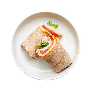 Wrap au blanc de dinde & tomates