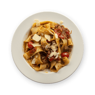 Pâtes al ragu d'anatra