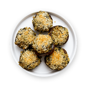 Sausage & Spinach Stuffed Mushrooms