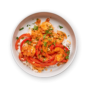 Red Thai Curry Shrimp