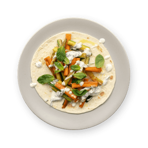 Roasted Veggie Wrap