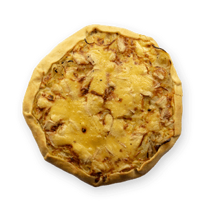 Tarte rustique oignons & raclette