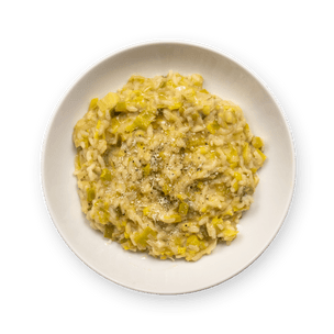 Risotto aux poireaux