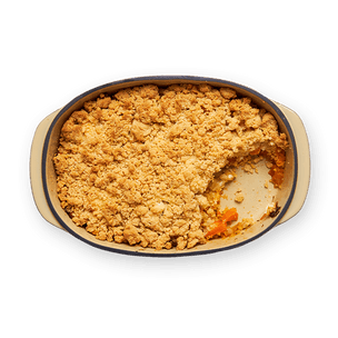 Crumble aux légumes d'automne