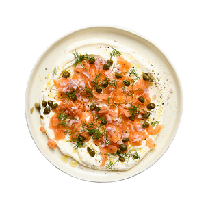 Smoked salmon & cream cheese dip