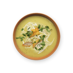 Velouté de haricots & haddock