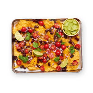 Veggie Nachos with Guac