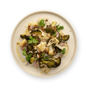 Roasted cauliflower salad