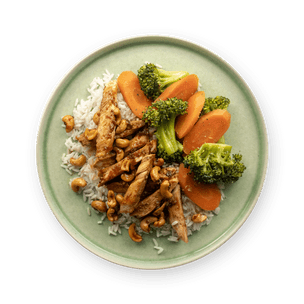 Ginger Chicken & Cashews