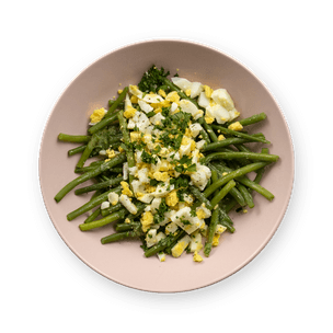 Salade haricots & œufs
