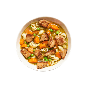 Soupe au pistou et petits pois